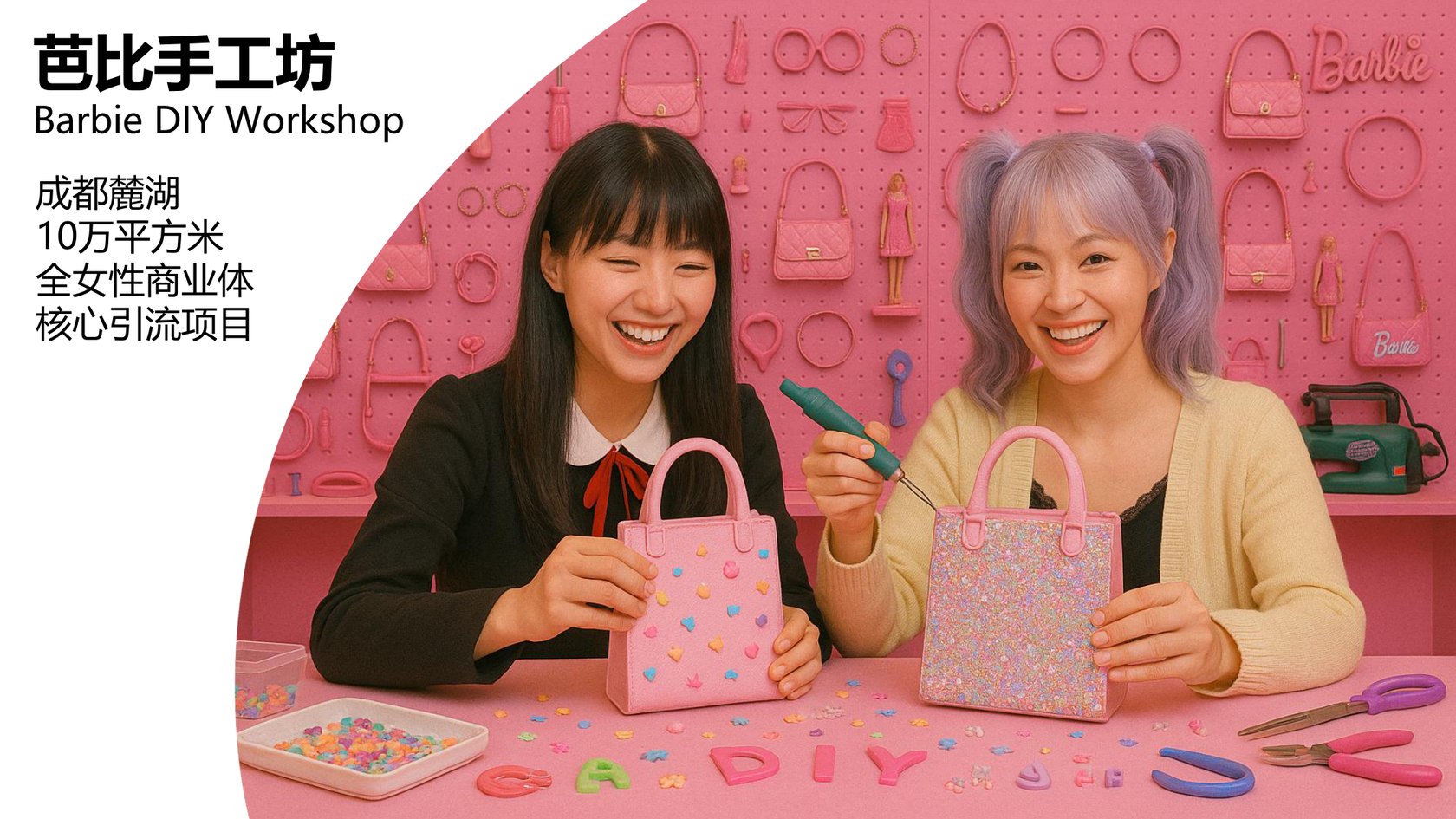芭比手工坊 Barbie DIY Workshop