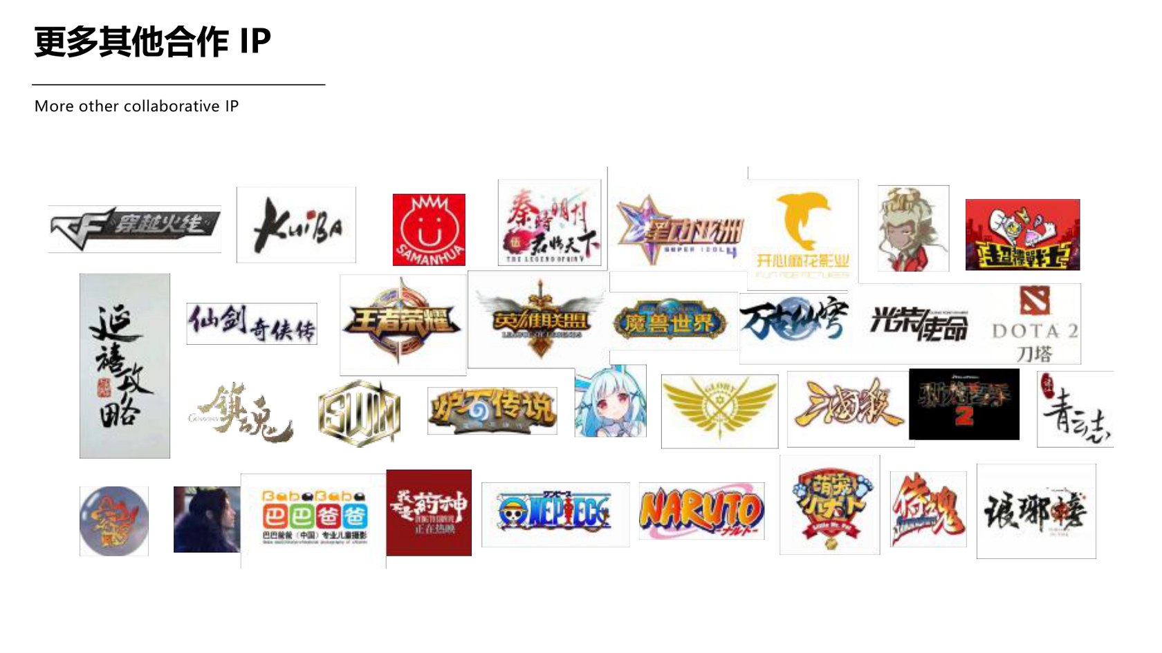 更多其他合作 IP